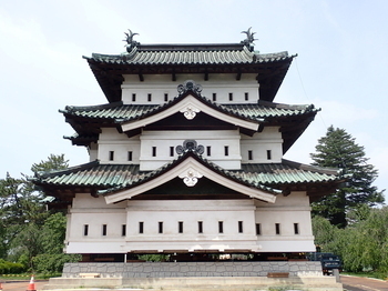 揚家終了（天守東面、6月22日時点）の画像