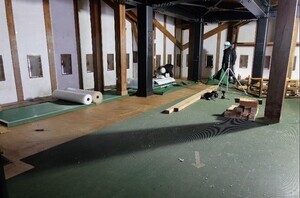 仮床解体状況の画像