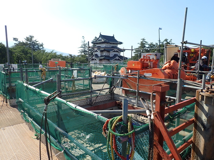 【参考】覆工板撤去前(6月30日撮影)の画像