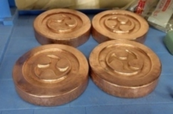 新規軒丸瓦完成品の画像