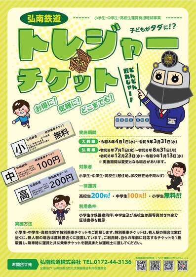 2026年度トレジャーチケットチラシ