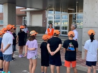 あいさつ運動②