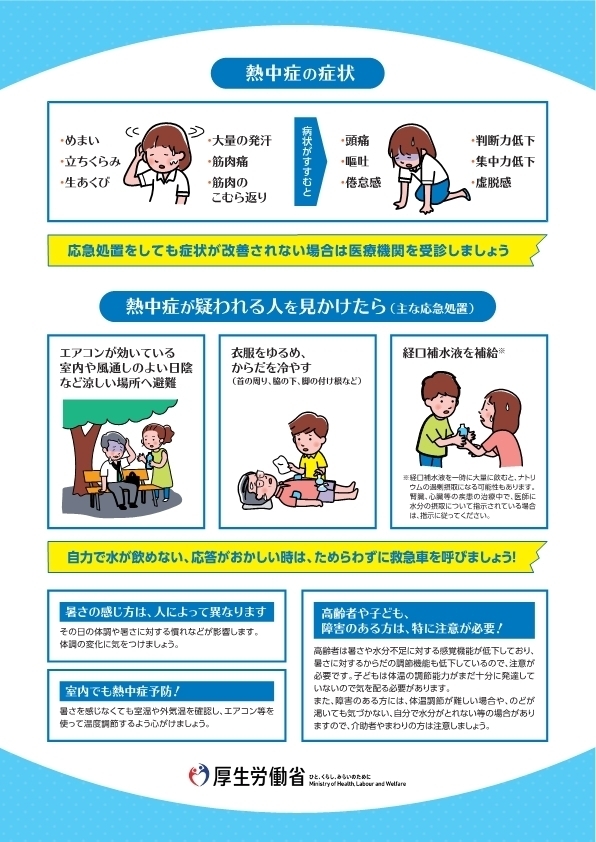 熱中症予防のために2
