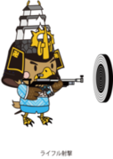 たか丸くん（ライフル射撃）