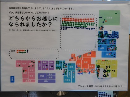 来館者アンケート